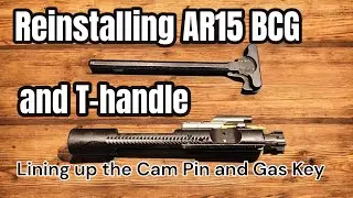 Quick Tip: How to install a Bolt Carrier Group BCG and charging handle on an AR15