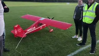 Luftzirkus Harsewinkel 2019 Lo100 Dämmerungsflug Pyro