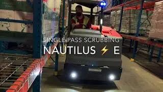 CHECK OUT THIS AMAZING WAREHOUSE CLEANING TECHNOLOGY! | THE NAUTILUS E FROM POWERBOSS!