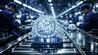 Inside a Luxury Diamond Ring Factory: From Raw Crystal to $150,000 Engagement Ring (Full Process)