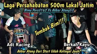 Bimo Percil Tembak Tleser Akbar Ateng || Salud Dengan Dua Joki🔥🔥