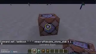 How to get a double stone slab block. (easy)
