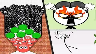 HIDE BALL vs HIDE ME - New Levels Satisfying Double Mobile Games Mega UPDATE Android ios APK