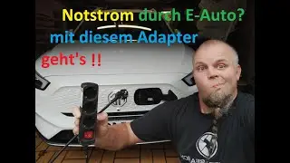 V2L Adapter selbst bauen - MG Elektroauto für Notstrom nutzen