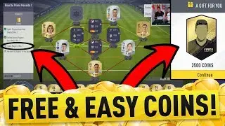 HOW TO GET FREE & EASY COINS AT THE START OF FIFA 18! + FIFA 18 ULTIMATE TEAM INVESTING METHOD!