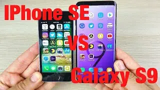 IPhone SE vs Galaxy S9 Speed Test!