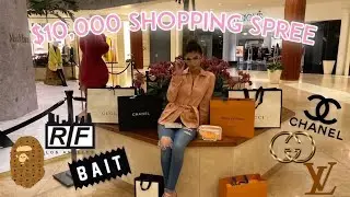 10,000$ SHOPPING SPREE / MCM x BAPE COLLAB