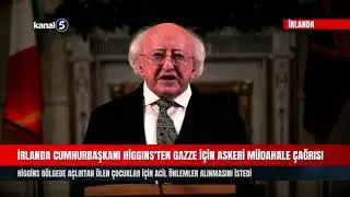 Irish President Higgins Calls for Military Intervention in Gaza