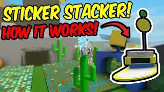 How The New *Sticker Stacker* Will work | BEESMAS UPDATE NEWS! (Bee Swarm Simulator)