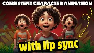 How To Make Consistent Character Ai Animation  With Lip-Sync (Step-by-Step Guide)