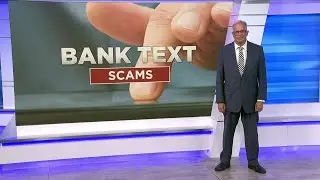 Bank text scam warning