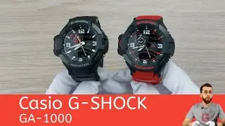 Kompass und Ultraviolett / Casio GA-1000-1A & Casio GA-1000-4B