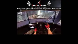 Surviving the Elements: Racing in Heavy Rain and Hard Terrain in Powys, Wales - DIRT Rally 2.0