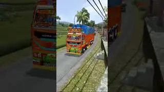 indian truck mod download BUSSID 👌 💯work #truck #bussid #bussimulatorindonesia
