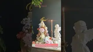 Gumpaste Flower Cake