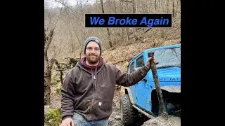 Scrubgrass OHV with Pittsburgh Jeep Club in the Jeep JKU.