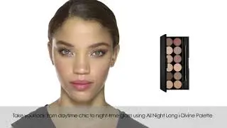 Sleek MakeUP Палетки теней i-Divine 430 A New Day и 429 All Night Long
