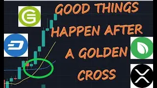 BULLISH MONTHLY CRYPTO CHARTS Dash XRP Gamecredits Peercoin all about to explode - Golden Cross