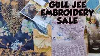 📣Sale Alert ! 2025 Gulljee embroidery | Gulljee Leftover House Of Cut Piece Sale #gulljeefabrics