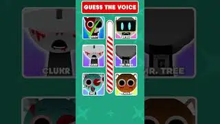 SPRUNKI PHASE 4 as ZOMBIES 😎🤑 + 🔊Guess the characters of SPRUNKI PHASE 4 by their VOICE