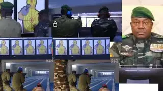 Turkashi👉 Gwamnatin Tchani Tasa Jamiai A Gaba Wajan Ganin Sun Koyi Hari Da Bindig@😱😱