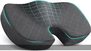 TushGuard Seat Cushion, Office Chair Cushions, Car Seat Cushion, Non-Slip Sciatica & Back Coccyx Ta