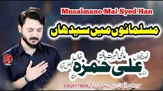 Musalmano Mai Syed Han || Ali Hamza || New Noha || Azadari Mola Hussain
