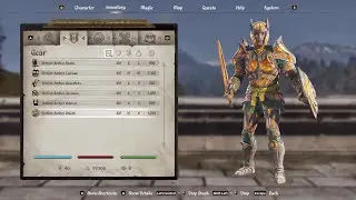 PERFECT AMBER ARMOR - TES IV OBLIVION Remastered