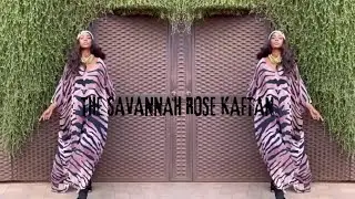 SENA |&nbsp;THE SAVANNAH ROSE KAFTAN @sena.design