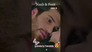 LOVELY COUPLE 😍 #dolunay #fullmoon #shorts #nazfer #canyaman #&ouml;zgeg&uuml;rel #turkishdrama #love #drama