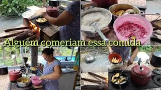 A vida na roça é simples mas é maravilhosa, fiz bolinhos no fogão a lenha #vidanaroça 