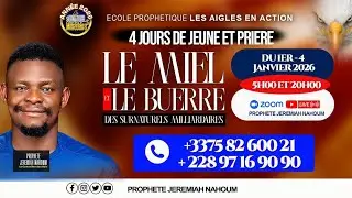 LE MIEL ET LE BEUERE DES SURNATURELS MILLIARDAIRES II PROPHETE JEREMIAH NAHOUM
