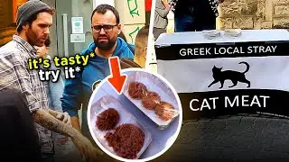 Pranking People With CAT MEAT | Vegan Meat Prank