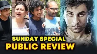 SANJU PUBLIC REVIEW | Sunday Special Day 3 | HOUSEFULL | Ranbir Kapoor