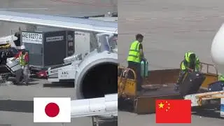 Airport Baggage Handlers around the World