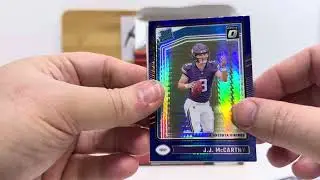 2024 Donruss OPTIC Football Mega Box Downtown Hunt MCCARTHY HIT! Bustin Boxes ep.4