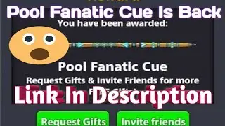 Get Free Link Pool Fanatic Cue || 8 Ball Pool