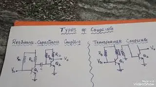 Types of Coupling/Analog Circuits