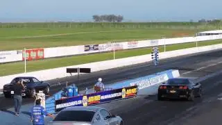 LSX swap FD RX7 vs C6 Corvette Sacramento Raceway 2015 @pipnorcali