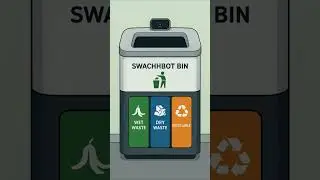 AI Smart Bin to Clean India | SwachhBot Bin | Startup India Idea #wastesegregation