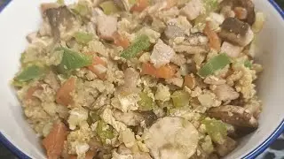 Nanny D's low carb journey: Special fried cauliflower rice 