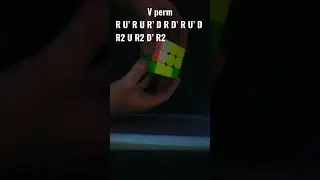 V perm #algorithm #algorithms #gancube #gancubes #jperm #jpermillion #permutation #rubikscube #rubik