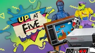 LEGO Nintendo, Comic-Con Toy Reveals, Hanging Out - Up At Noon (At Five) LIVE!