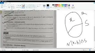 Real Analysis - Definition of Dense set, Perfect set etc