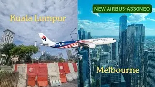 NEW Airbus A330-900neo Malaysia Airlines | Kuala Lumpur to Melbourne - BEST FLIGHT I'VE HAD?!