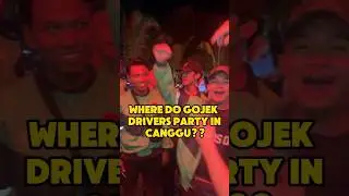 WHERE DO GOJEK DRIVERS PARTY!! #publicinterview #interview #funny #gojek #grab #bali