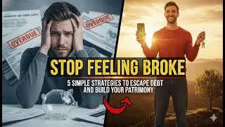 STOP FEELING BROKE: 5 SIMPLE STRATEGIES TO ESCAPE DEBT AND BUILD YOUR PATRIMONY