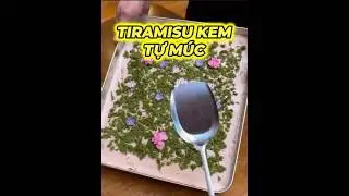 TIRAMISU KEM SỮA B&Ocirc;NG HOA TỰ M&Uacute;C #food