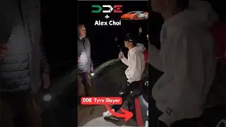 Alex Choi Spotted Driving DDE's Old Tire Slayer!