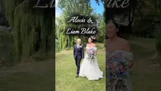 Alexis & Liam Blake Wedding highlights part 2 👰🏻&zwj;♀️🤵🏻&zwj;♂️ #transgender #woman #wedding #bride